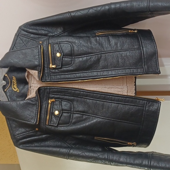 GUESS leather jacket - Picture 1 of 7